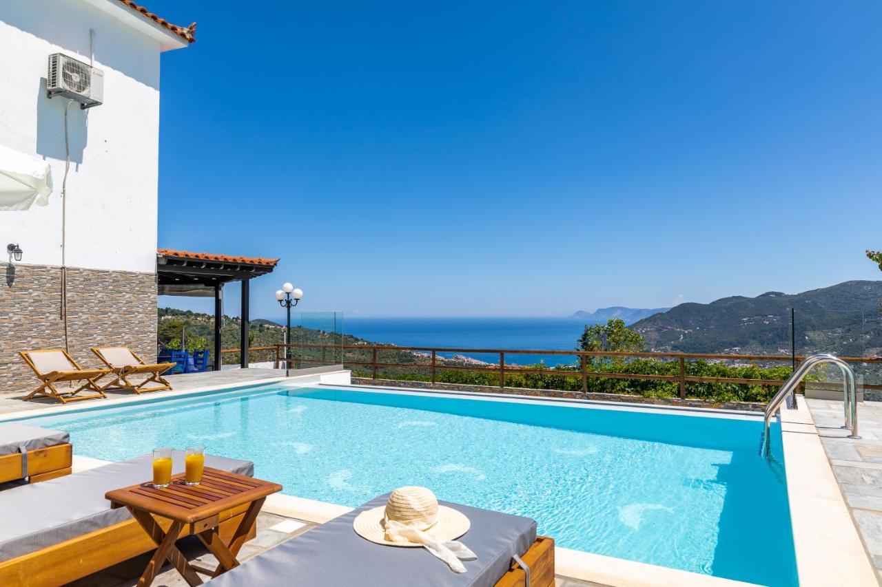 Liagka Villa Skopelos Town Ngoại thất bức ảnh